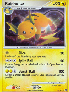 Raichu (8/100) [Diamond & Pearl: Stormfront]