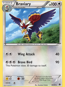 Braviary (88/98) [Black & White: Emerging Powers]