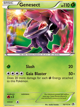 Genesect (16/113) [Black & White: Legendary Treasures]