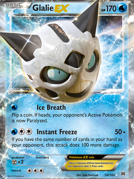 Glalie EX (34/162) [XY: BREAKthrough]