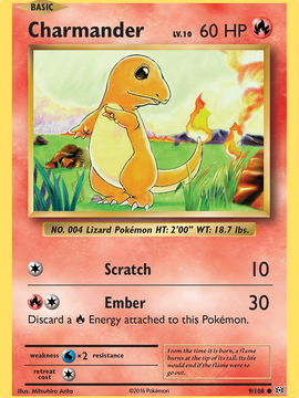 Charmander (9/108) [XY: Evolutions]