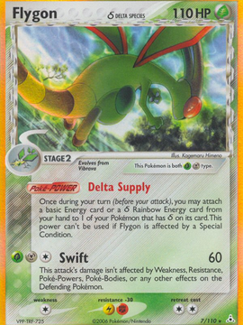 Flygon (7/110) (Delta Species) [EX: Holon Phantoms]