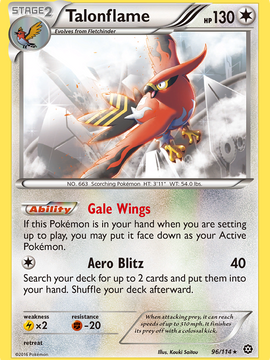 Talonflame (96/114) [XY: Steam Siege]