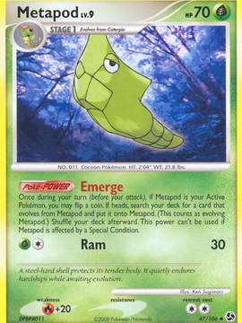 Metapod (47/106) [Diamond & Pearl: Great Encounters]