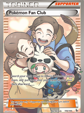 Pokemon Fan Club (106/106) [XY: Flashfire]