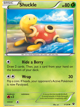 Shuckle (1/124) [XY: Fates Collide]