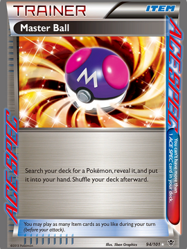 Master Ball (94/101) [Black & White: Plasma Blast]