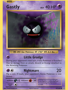 Gastly (47/108) [XY: Evolutions]