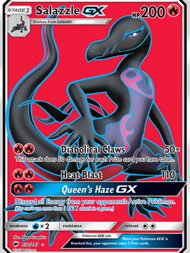 Salazzle GX (132/147) [Sun & Moon: Burning Shadows]