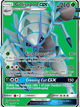 Golisopod GX (129/147) [Sun & Moon: Burning Shadows]