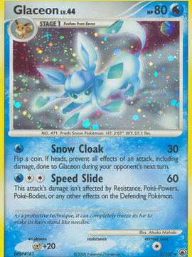 Glaceon (5/100) [Diamond & Pearl: Majestic Dawn]