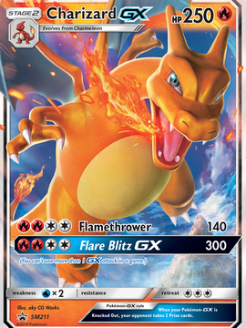 Charizard GX (SM211) [Sun & Moon: Black Star Promos]