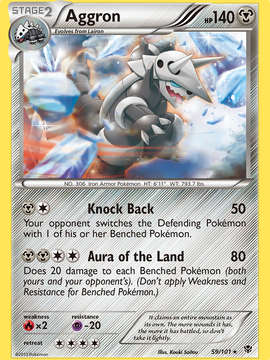 Aggron (59/101) [Black & White: Plasma Blast]