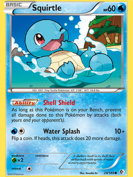 Squirtle (29/149) [Black & White: Boundaries Crossed]