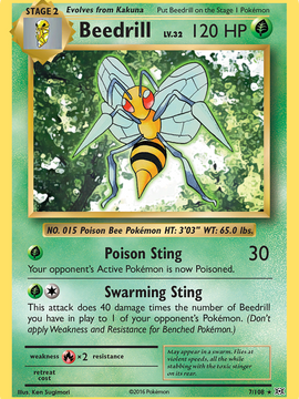 Beedrill (7/108) [XY: Evolutions]