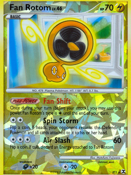 Fan Rotom (RT1) [Platinum: Rising Rivals]