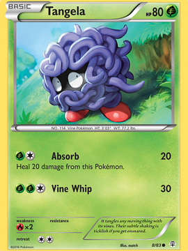 Tangela (8/83) [XY: Generations]