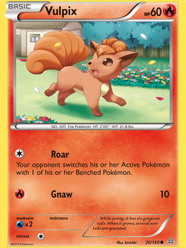 Vulpix (20/160) [XY: Primal Clash]