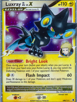 Luxray GL LV.X (109/111) [Platinum: Rising Rivals]