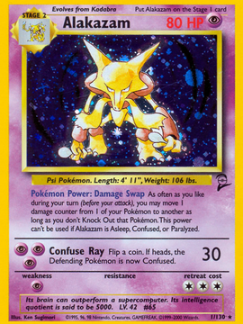 Alakazam (1/130) [Base Set 2]