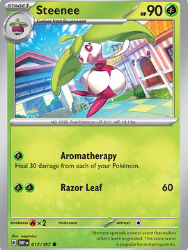 Steenee (017/197) [Scarlet & Violet: Obsidian Flames]