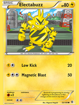 Electabuzz (53/149) [Black & White: Boundaries Crossed]