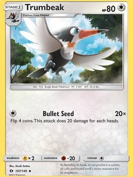 Trumbeak (107/149) [Sun & Moon: Base Set]