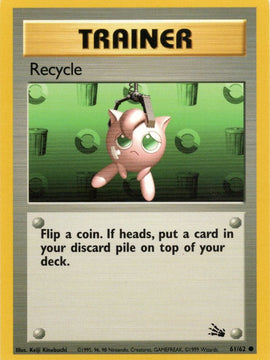 Recycle (61/62) [Fossil Unlimited]