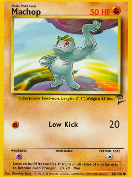 Machop (78/130) [Base Set 2]