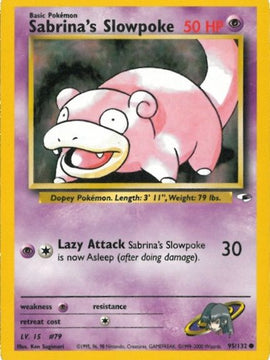 Sabrina's Slowpoke (95/132) [Gym Heroes Unlimited]