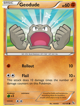 Geodude (45/106) [XY: Flashfire]