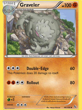 Graveler (46/106) [XY: Flashfire]