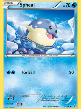 Spheal (24/106) [XY: Flashfire]