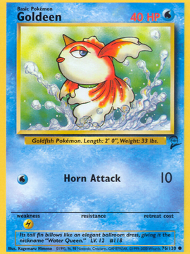 Goldeen (76/130) [Base Set 2]