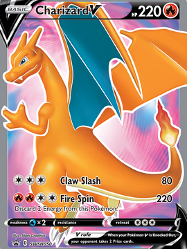 Charizard V (SWSH050) [Sword & Shield: Black Star Promos]