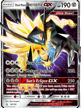 Dusk Mane Necrozma GX (90/156) [Sun & Moon: Ultra Prism]