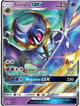 Lunala GX (SM103) [Sun & Moon: Black Star Promos]