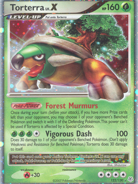 Torterra LV.X (122/130) [Diamond & Pearl: Base Set]