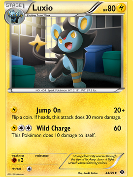 Luxio (44/99) [Black & White: Next Destinies]