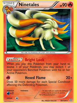 Ninetales (19/124) [Black & White: Dragons Exalted]