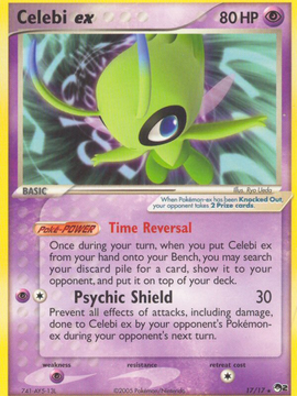 Celebi ex (17/17) [POP Series 2]