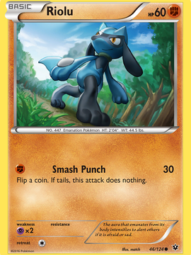 Riolu (46/124) [XY: Fates Collide]