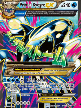 Primal Kyogre EX (149/160) [XY: Primal Clash]