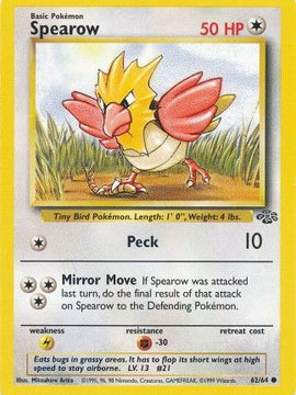 Spearow (62/64) [Jungle Unlimited]