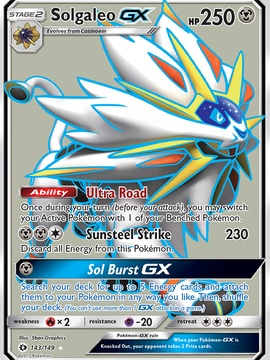 Solgaleo GX (143/149) [Sun & Moon: Base Set]