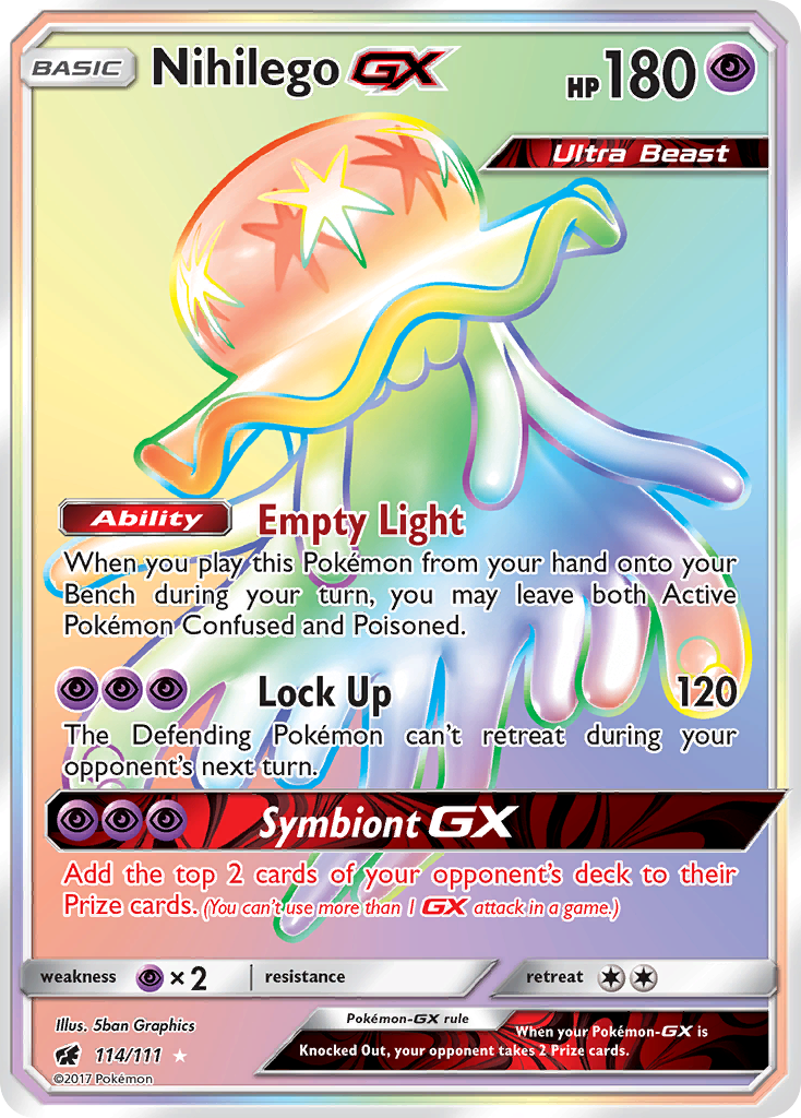 Nihilego GX (SV62/SV94) [Sun & Moon: Hidden Fates - Shiny Vault]