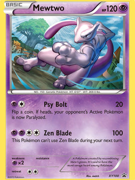 Mewtwo (XY100) [XY: Black Star Promos]