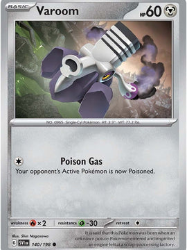 Varoom (140/198) [Scarlet & Violet: Base Set]