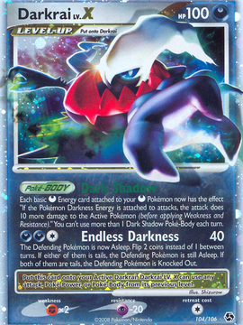 Darkrai LV.X (104/106) [Diamond & Pearl: Great Encounters]